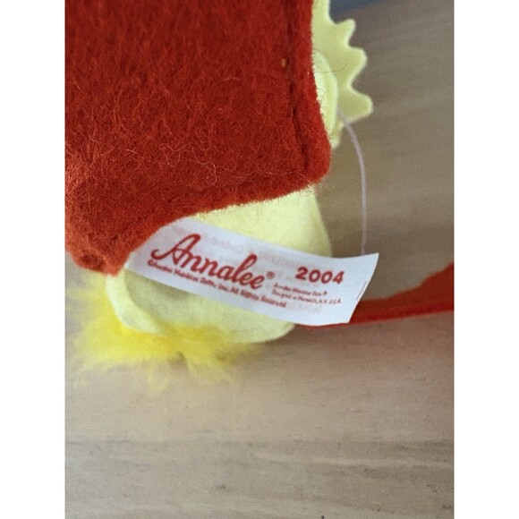 Lot of 3 Annalee Easter Spring Dolls Ducks Mouse Bonnet Straw Hat Watering Can - Picture 13 of 16